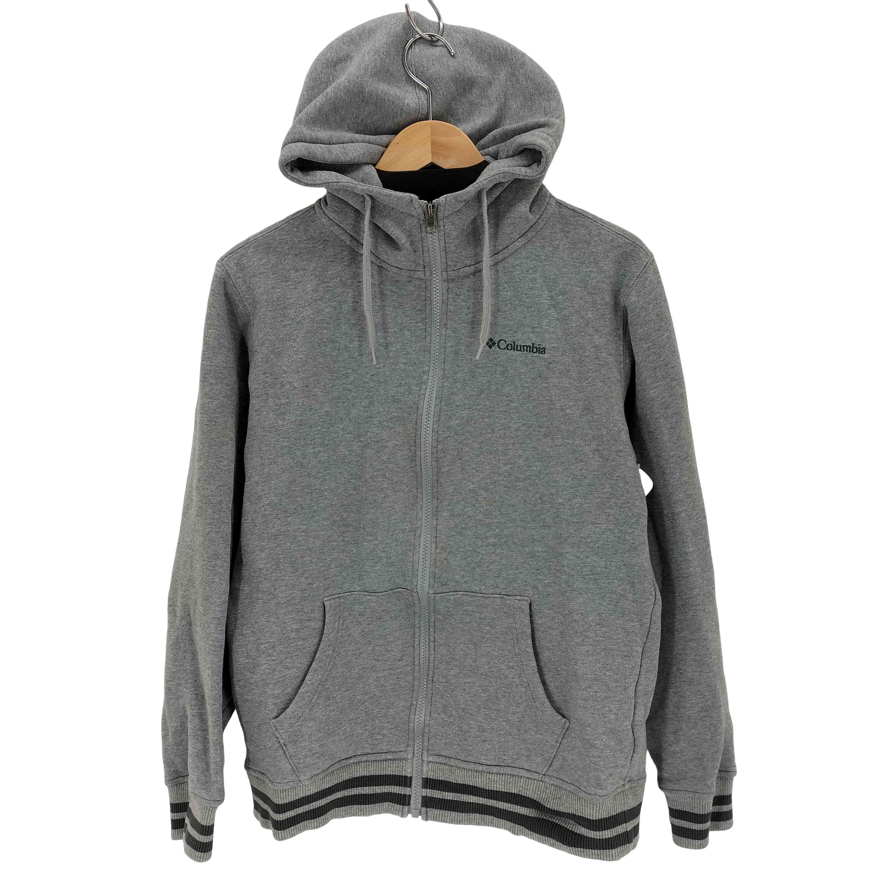 ロゴ刺繍 ジップアップパーカー【1142088768195】