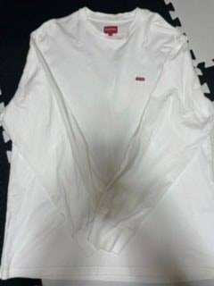 Supreme Small Box L/S Tee "White"(21SS)