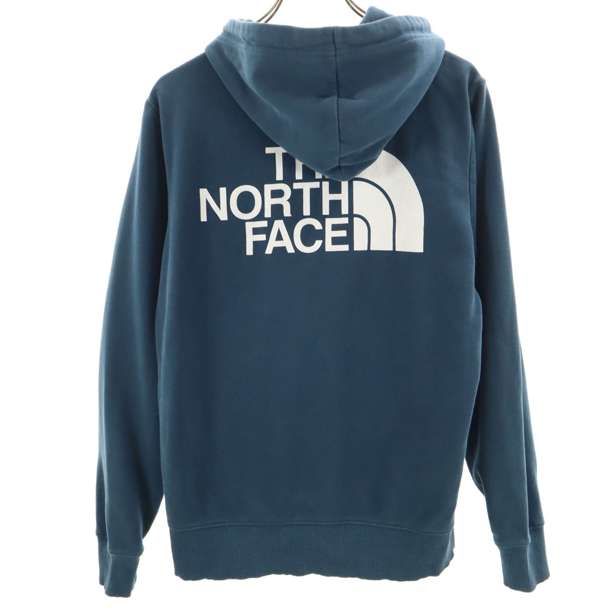 THE NORTH FACE ノースフェイス バックロゴ 長袖 スウェット ジップパーカー S ネイビー A3XA9 アウトドア