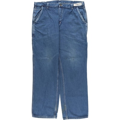 古着 カーハート Carhartt Dungaree Fit デニムペインターパンツ メンズw37相当/eaa545140