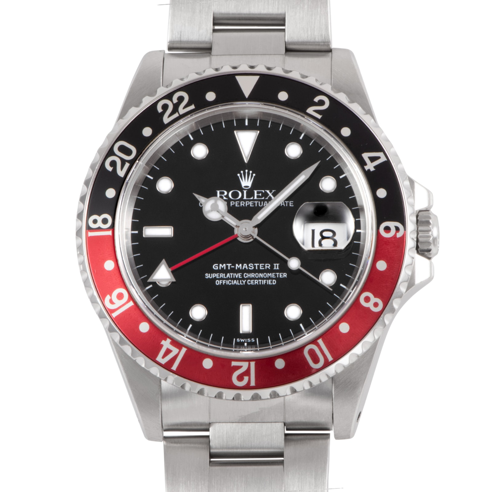 ROLEX ロレックス GMTマスター2 A番 16710 ステンレススチール【中古】