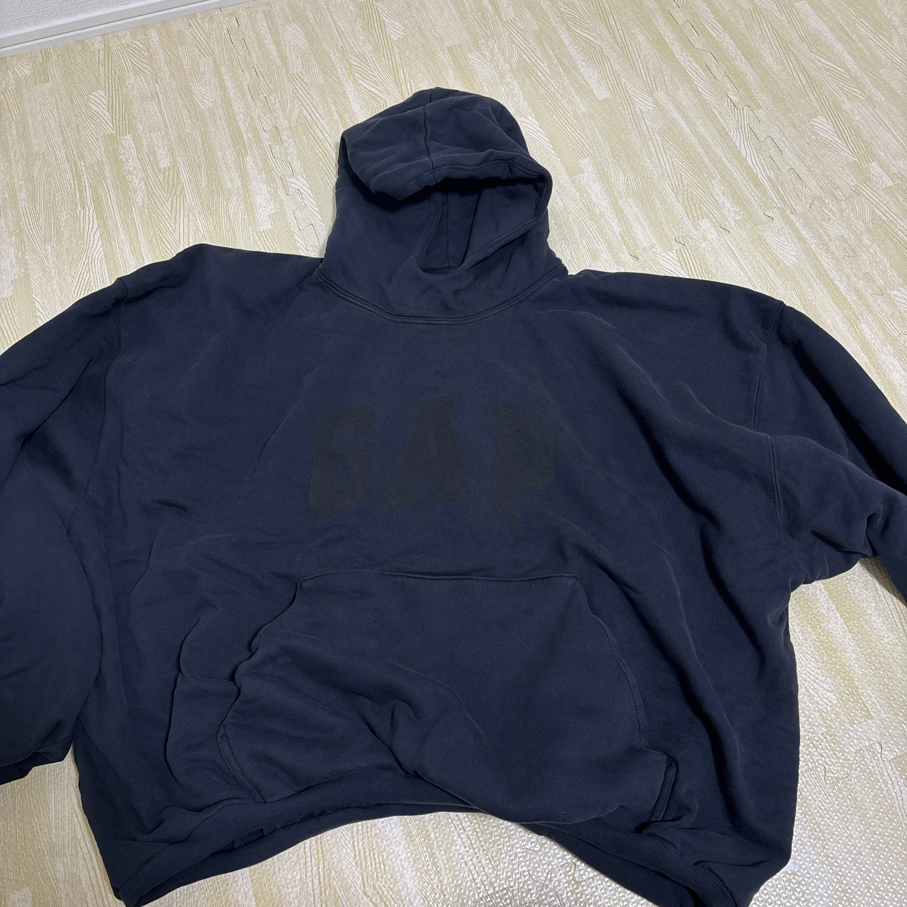 YEEZY GAP Dove Hoodie "Washed Black"