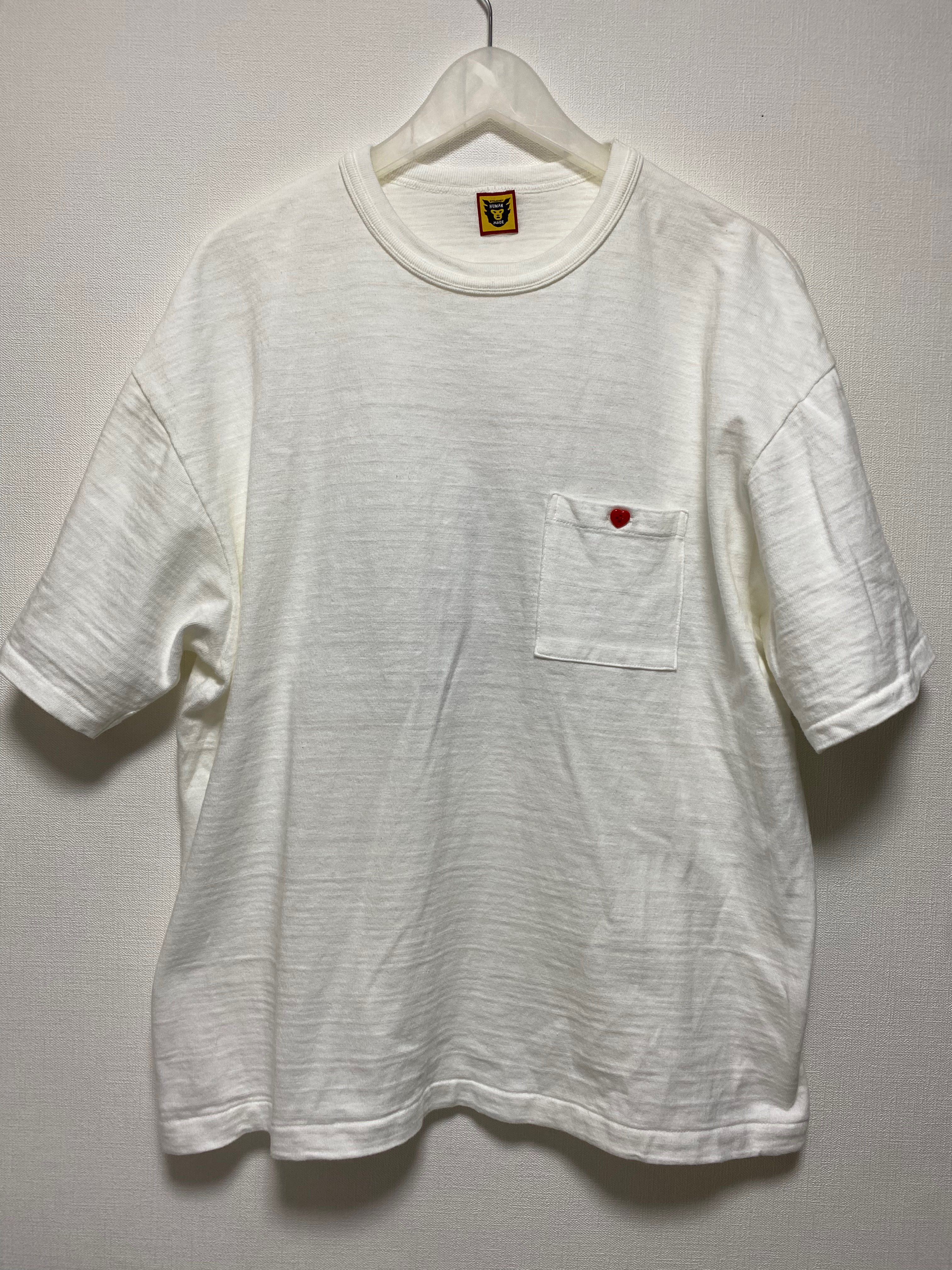 HUMAN MADE POCKET T-SHIRT "White"