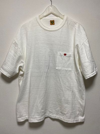 HUMAN MADE POCKET T-SHIRT "White"