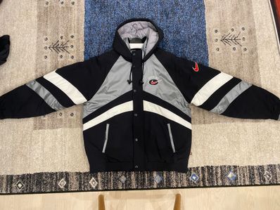 Supreme / Nike Hooded Sport Jacket "Silver"