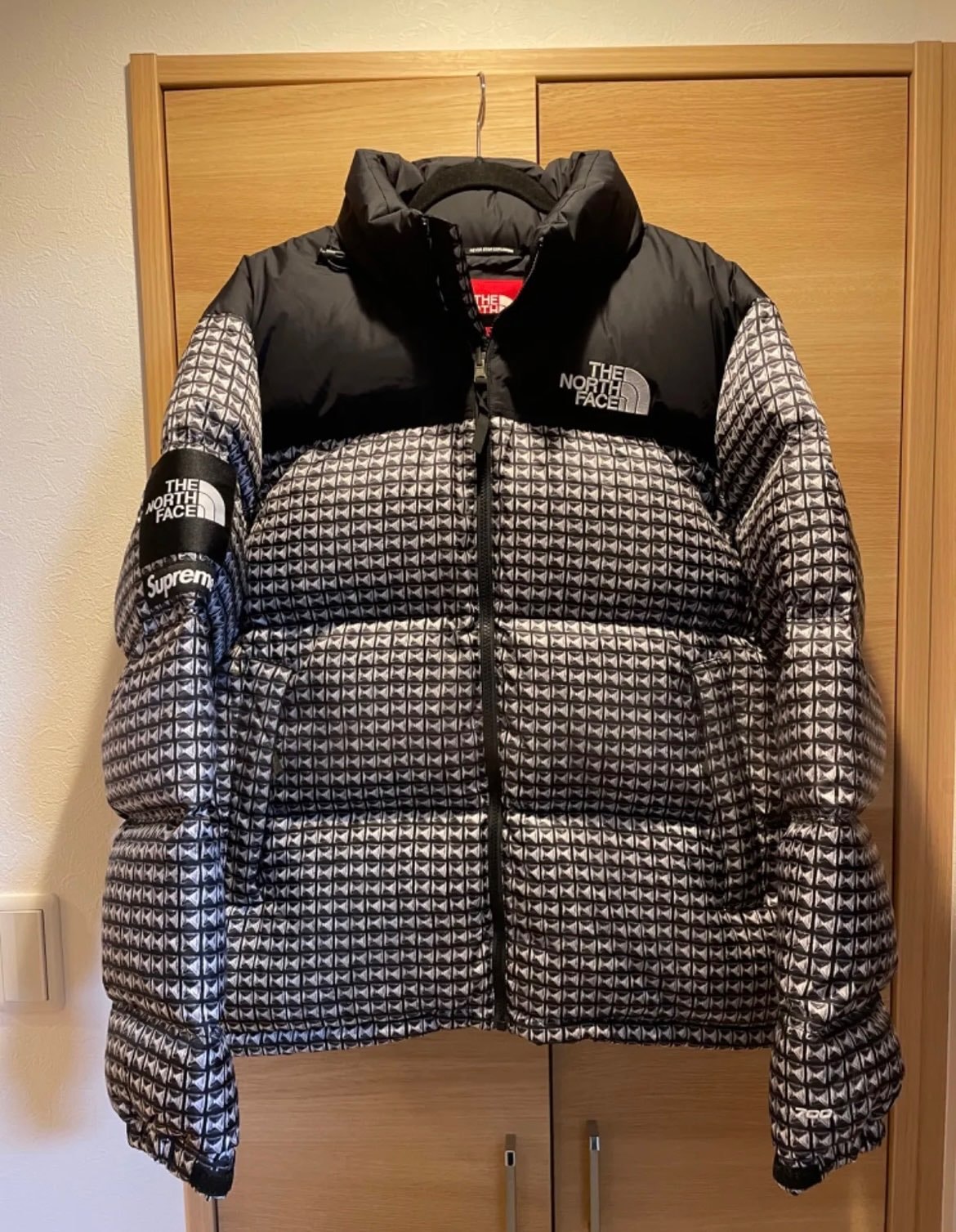 Supreme x The North Face Studded Nuptse Jacket "Black"
