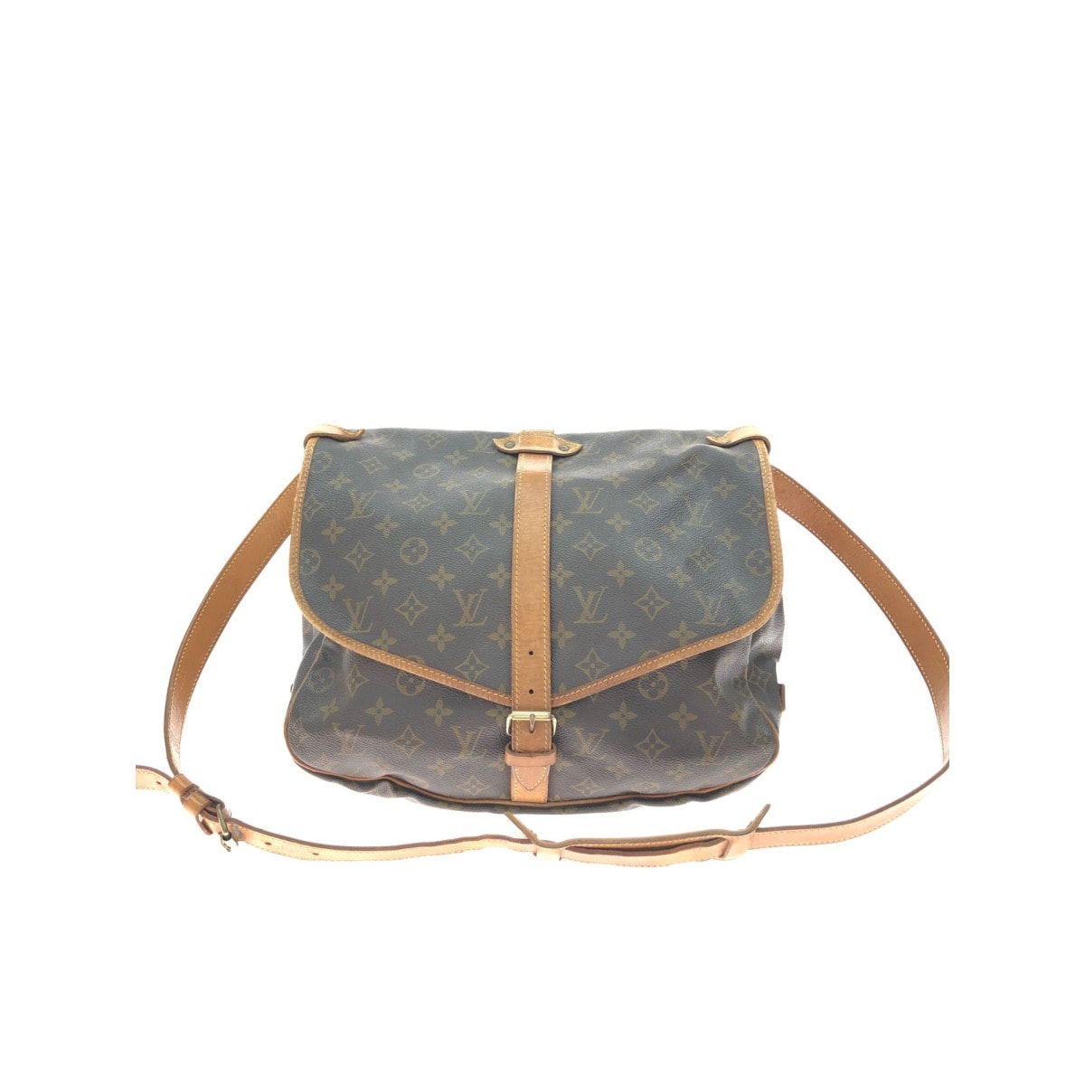 ▼▼LOUIS VUITTON ルイヴィトン ショルダーバッグ モノグラム ソミュール35  M42254