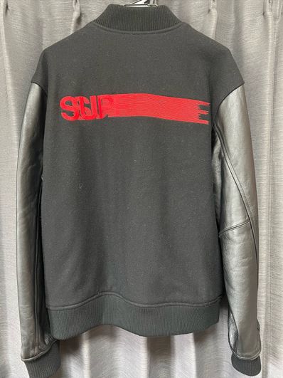 Supreme Motion Logo Varsity Jacket "Black"