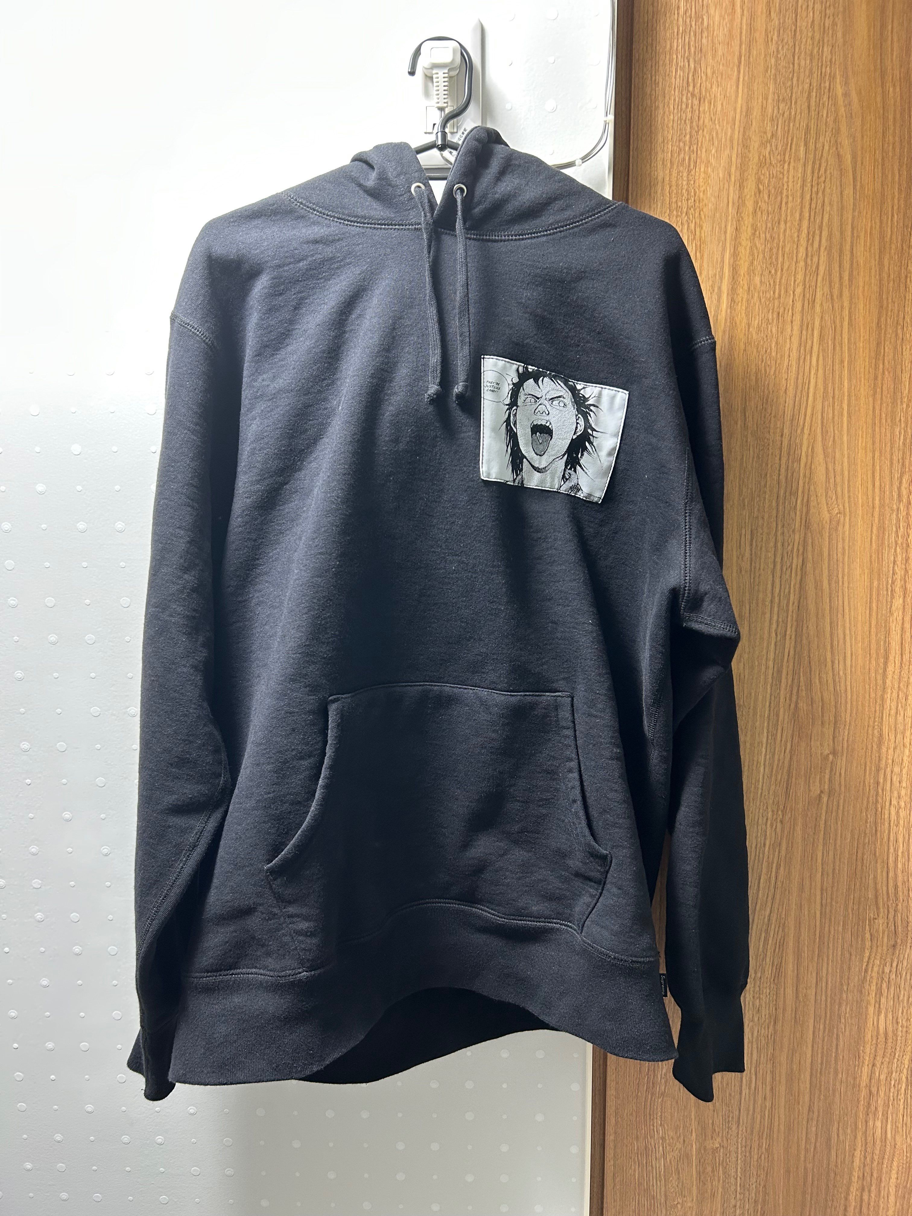 Supreme / AKIRA Patches Hooded Sweatshirt "Black"