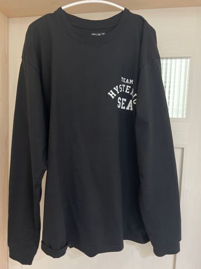 WIND AND SEA x HYSTERIC GLAMOUR L/S T-shirt "Black"