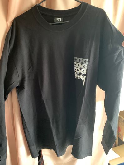 Stussy COMME des GARÇONS T-SHRIT "Black"