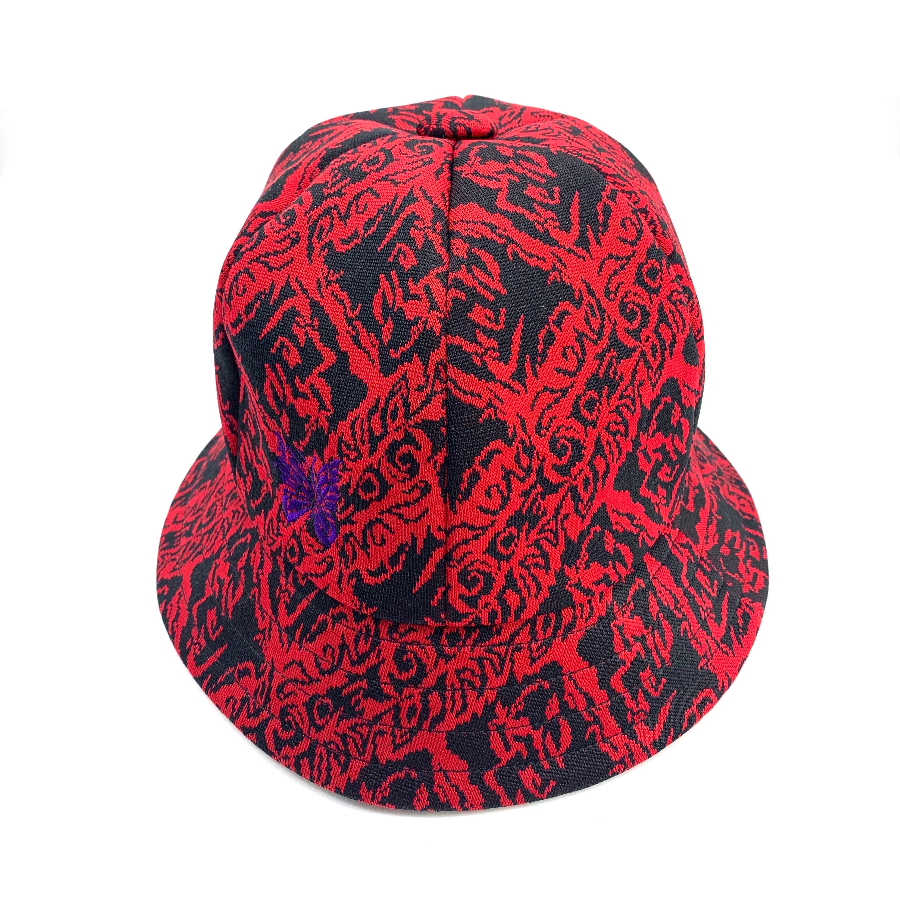 NEEDLES x Studious Bermuda Hat - Poly Jq. "Red"