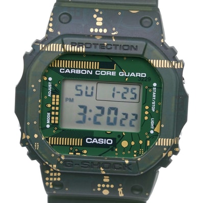 カシオ G-SHOCK 限定モデル カモフラージュデザイン DWE-5600CC