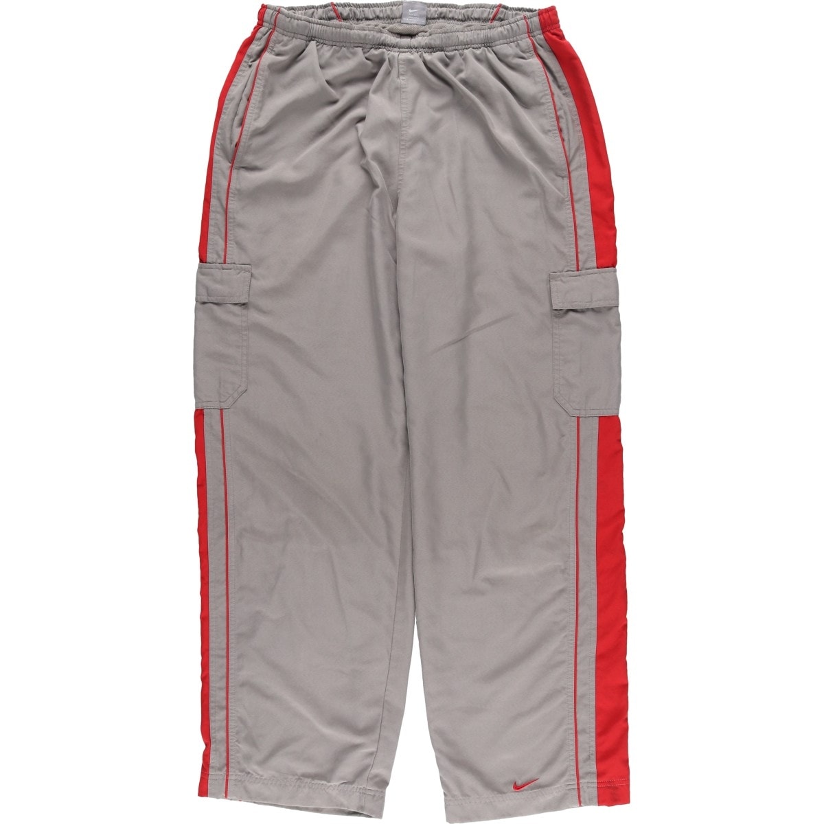 古着 00年代 ナイキ NIKE ウォームアップパンツ ナイロンパンツ シャカシャカパンツ カーゴパンツ メンズL相当/eaa628102