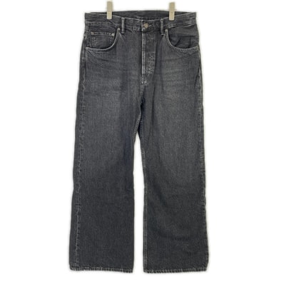 アクネ ストゥディオズ B00229 2021M Vintage Black ワイドデニムパンツ 170/90A