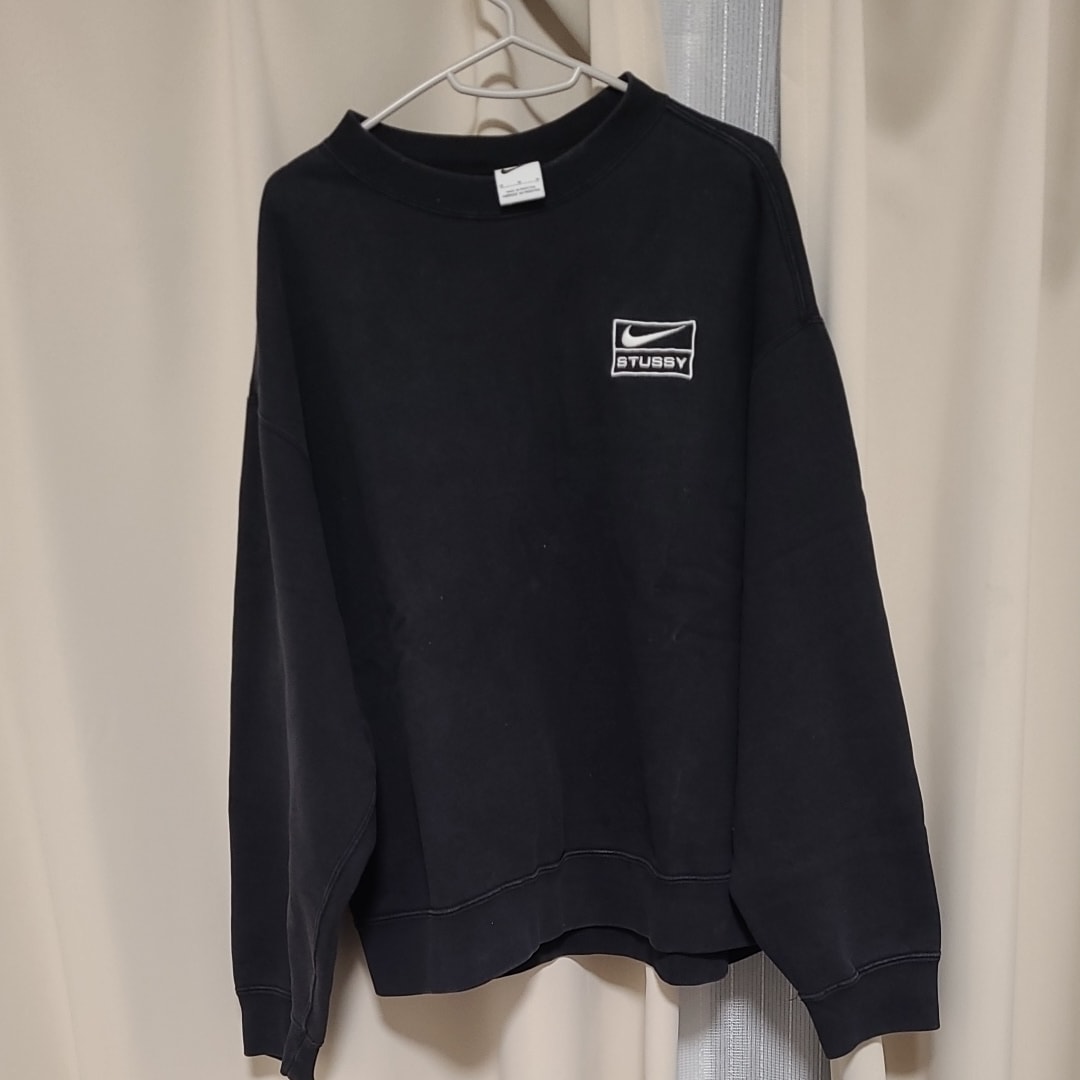 Stussy x Nike Wash Crew (US Size) "Black" DO5310-010