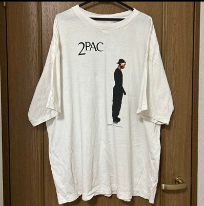 SAINT Mxxxxxx x 2PAC SS T-Shirt "White" SM-HR8-0000-C15