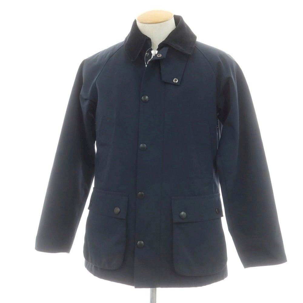 【中古】バブアー Barbour SL BEDALE ファーライナーベスト付き フィールドジャケット ネイビー【サイズ34】【メンズ】