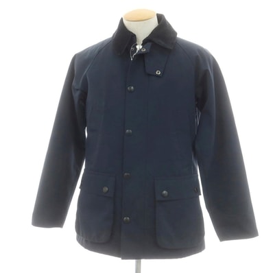 【中古】バブアー Barbour SL BEDALE ファーライナーベスト付き フィールドジャケット ネイビー【サイズ34】【メンズ】