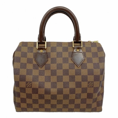★SALE【6fb2169】ルイヴィトン ハンドバッグ ダミエ スピーディ25 N41365 エベヌ【中古】レディース