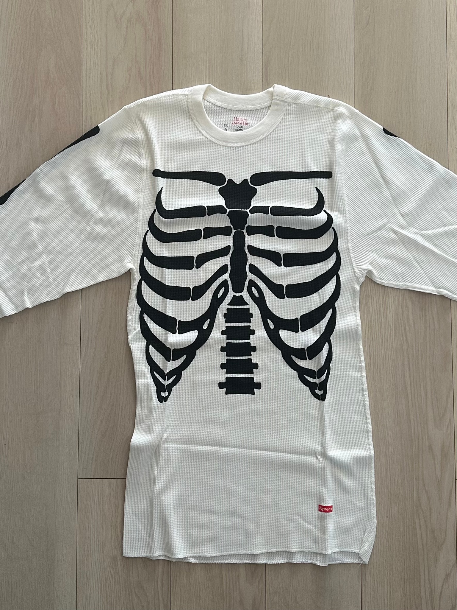Supreme x Hanes Bones Thermal Crew (1 Pack) "Natural"