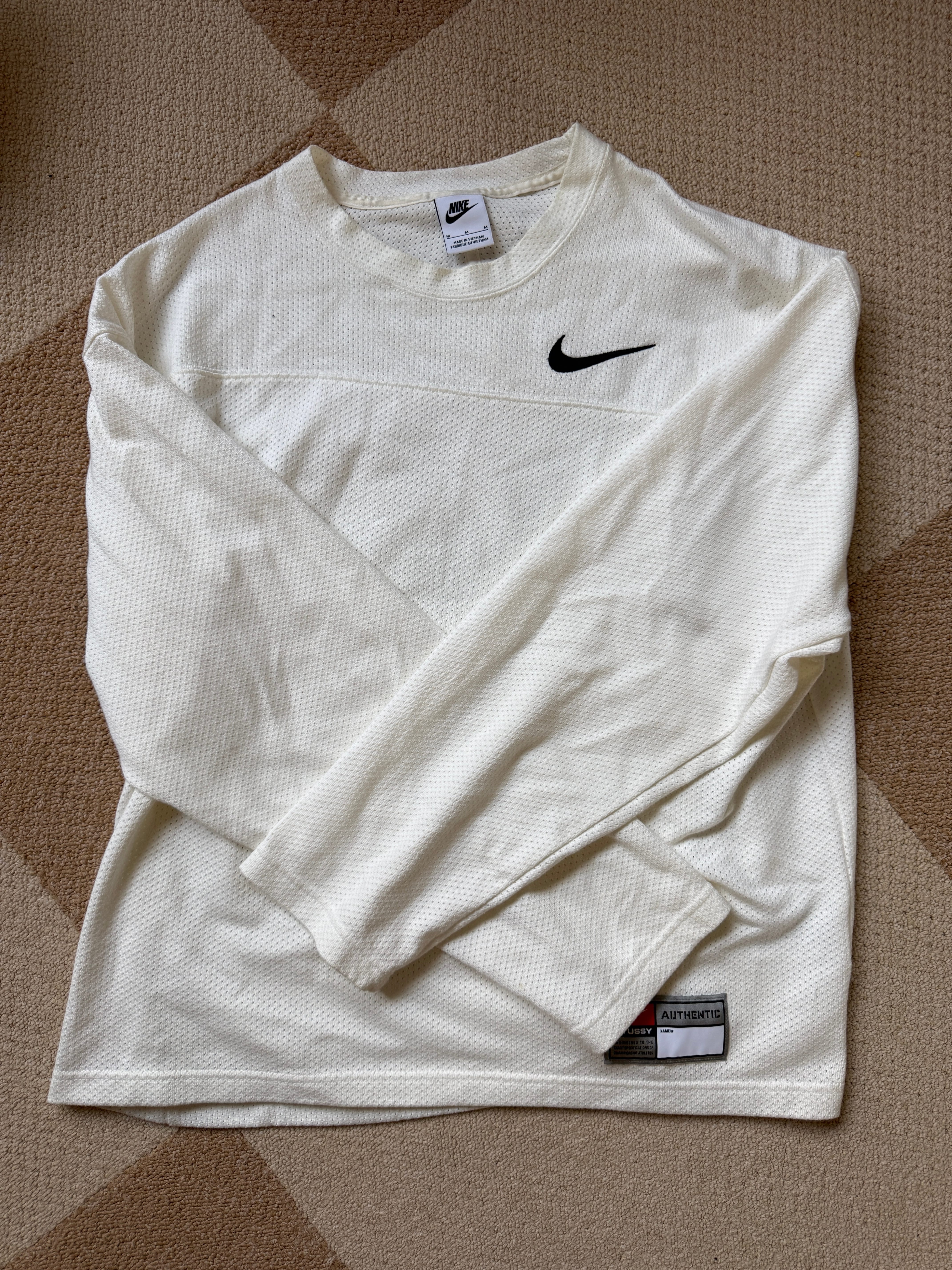 Nike x Stussy Long Sleeve Top "White"