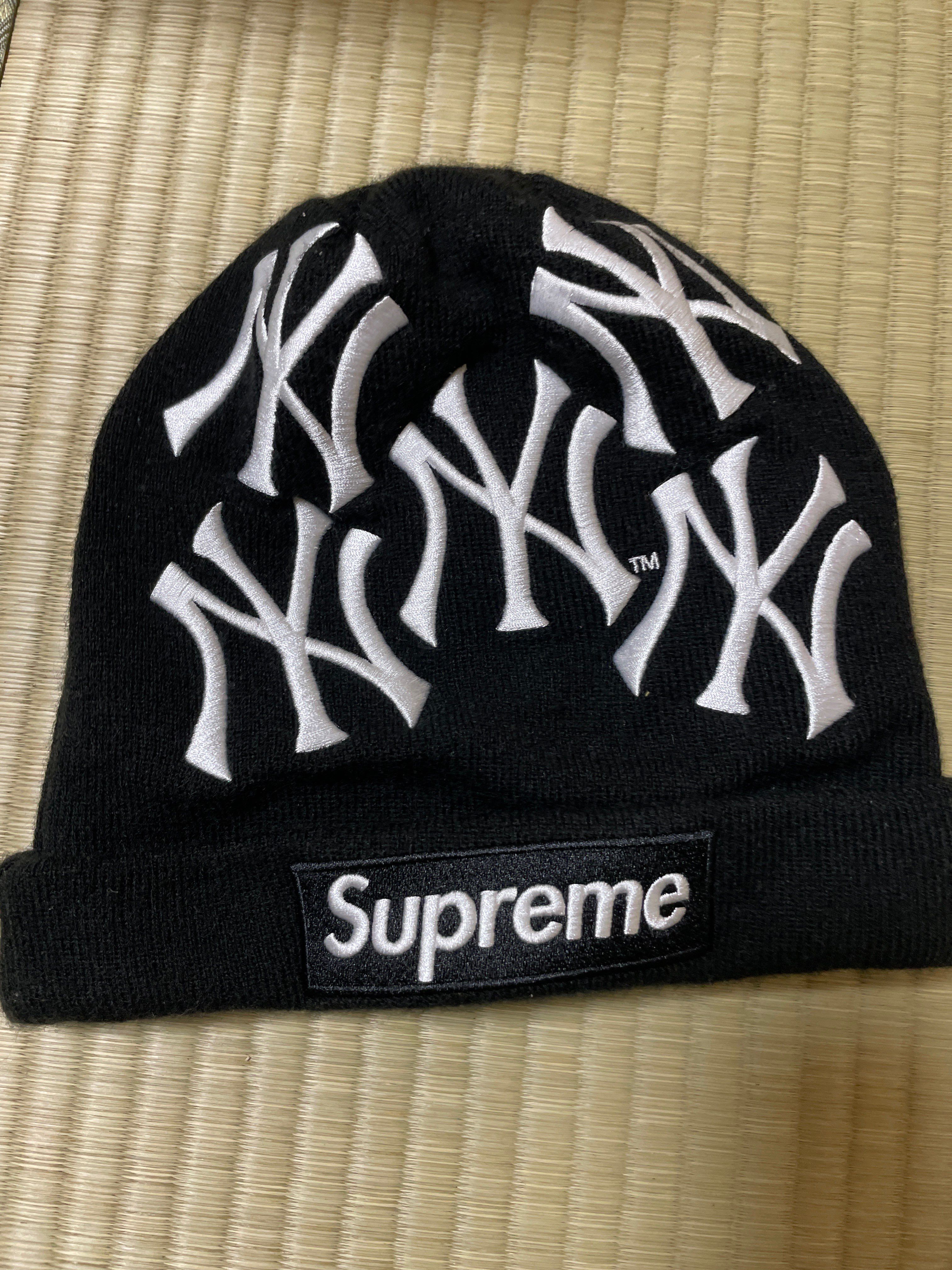 Supreme / New York Yankees / New Era Box Logo Beanie "Black"