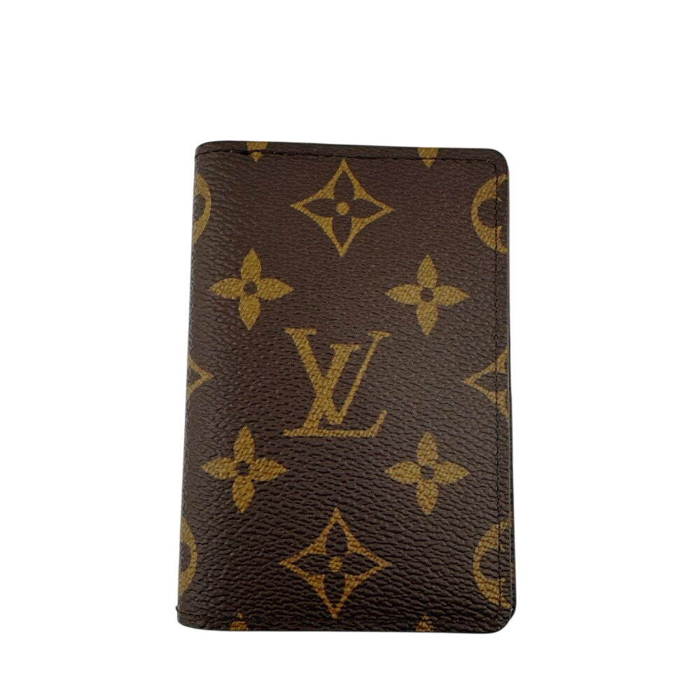 ルイヴィトン LOUIS VUITTON カードケース モノグラムマカサー オーガナイザードゥポッシュ 非売品 M60111 ブラウン