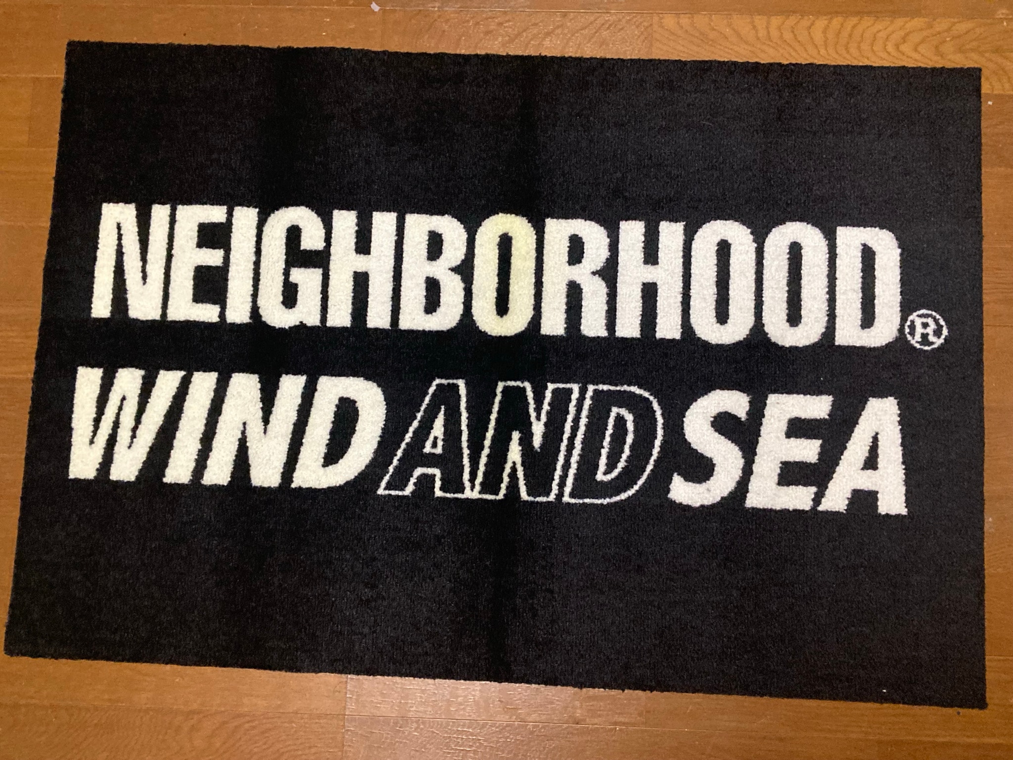 NEIGHBORHOOD WIND AND SEA NHWDS / N-MAT "Black"