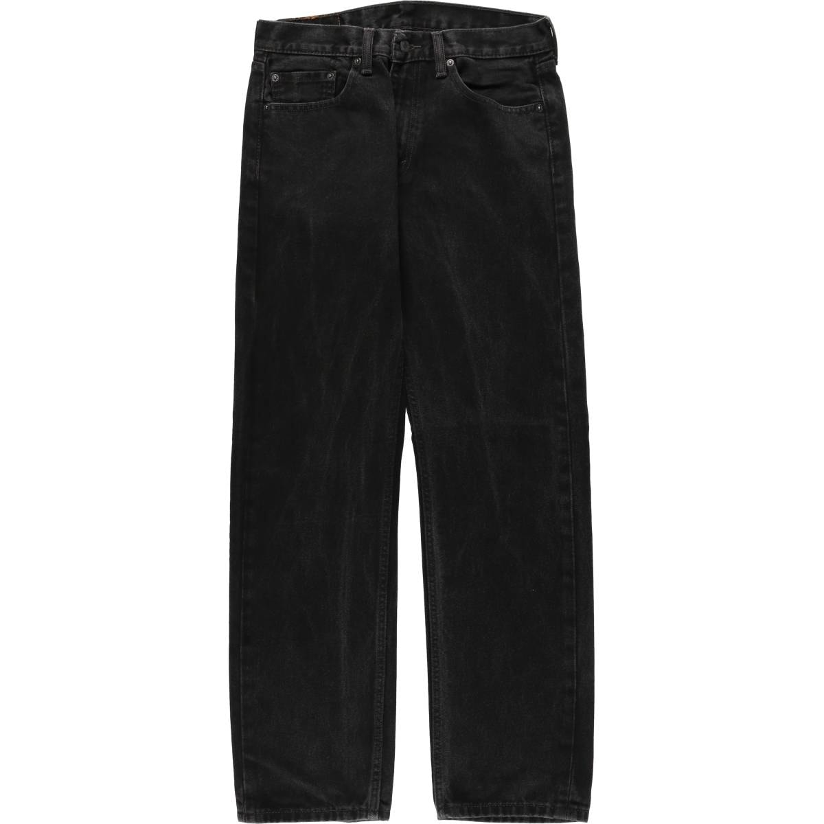 古着 リーバイス Levi's 505 ブラックデニム テーパードデニムパンツ メンズw32相当/eaa663656