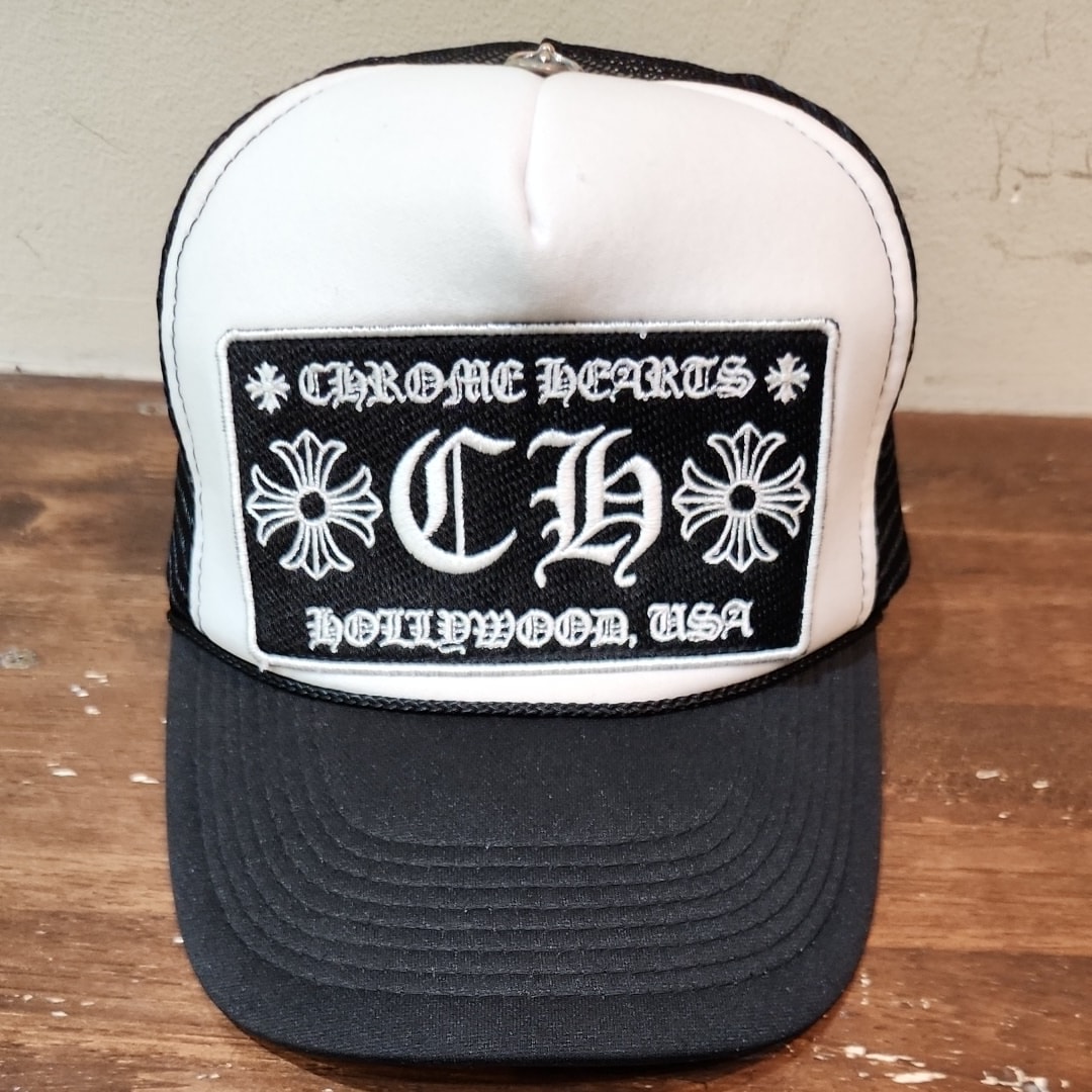 Chrome Hearts Trucker Cap CH "Black/White"