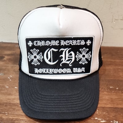 Chrome Hearts Trucker Cap CH "Black/White"