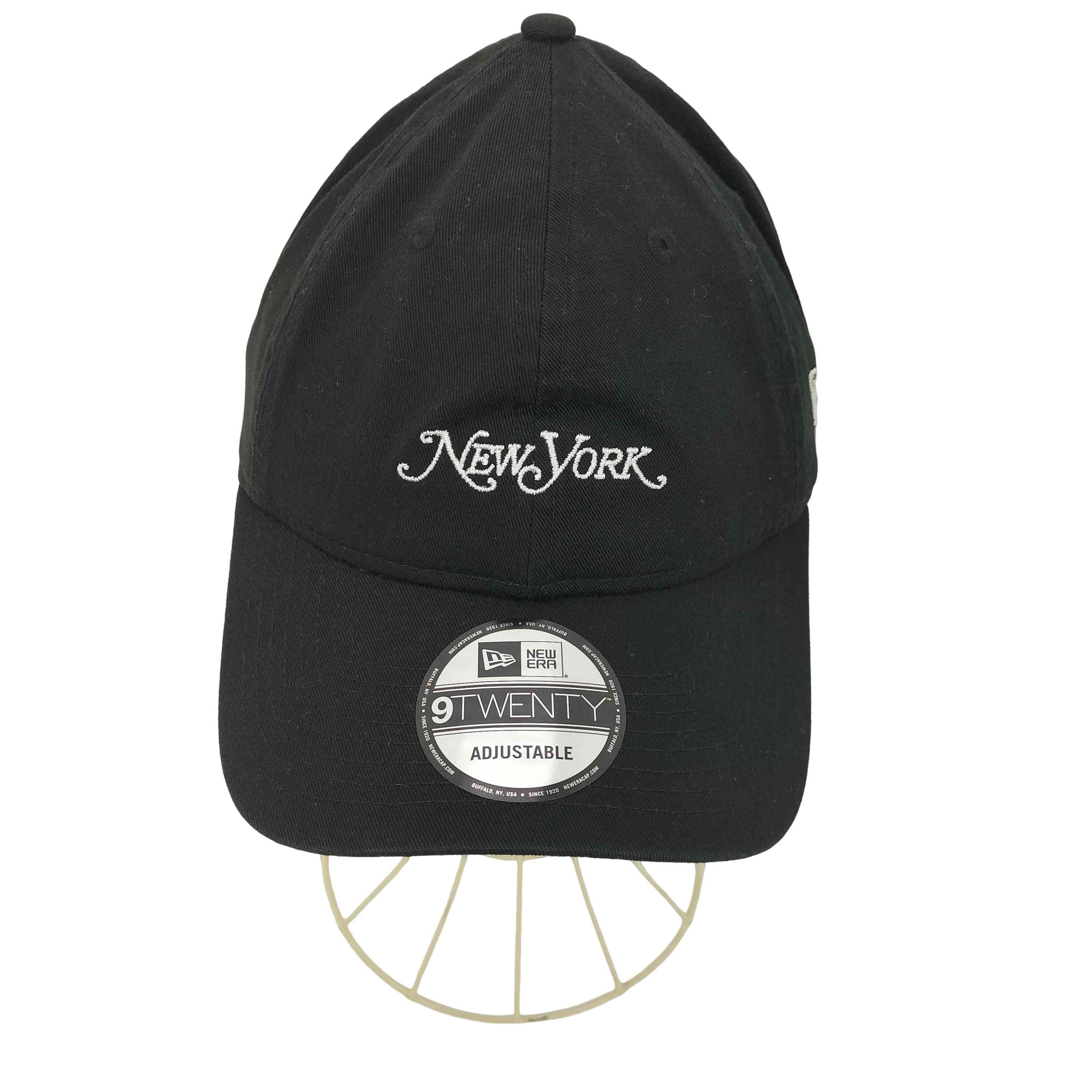9TWENTY NEW YORK ロゴ 刺繍 6パネル キャップ【1140757406812】