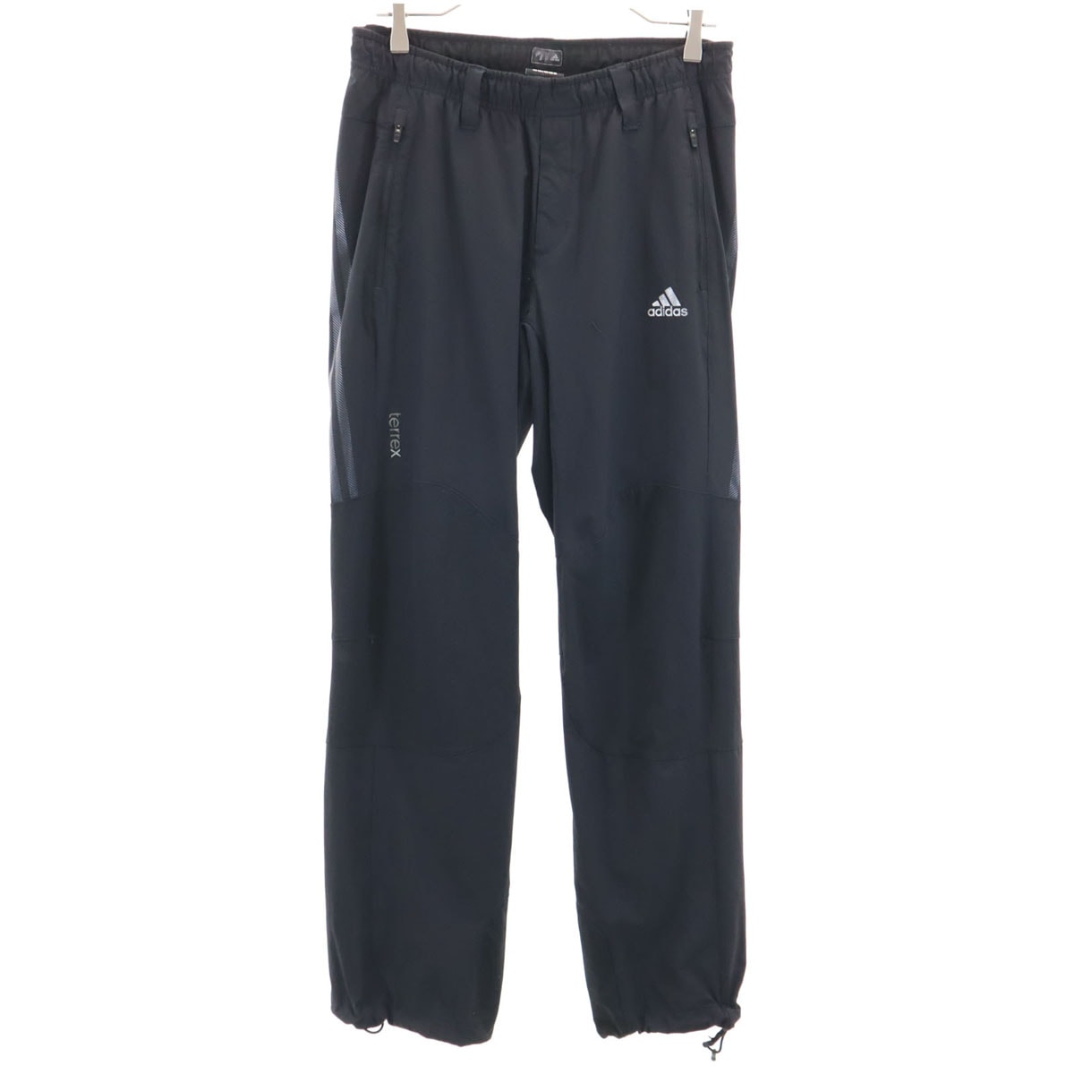 adidas アディダス ナイロンパンツ M ブラック