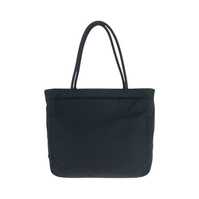 美品 PRADA プラダ テスート 三角ロゴプレート ブラック 黒 シルバー金具 ナイロン ハンドバッグ ショルダーバッグ 502816 【中古】