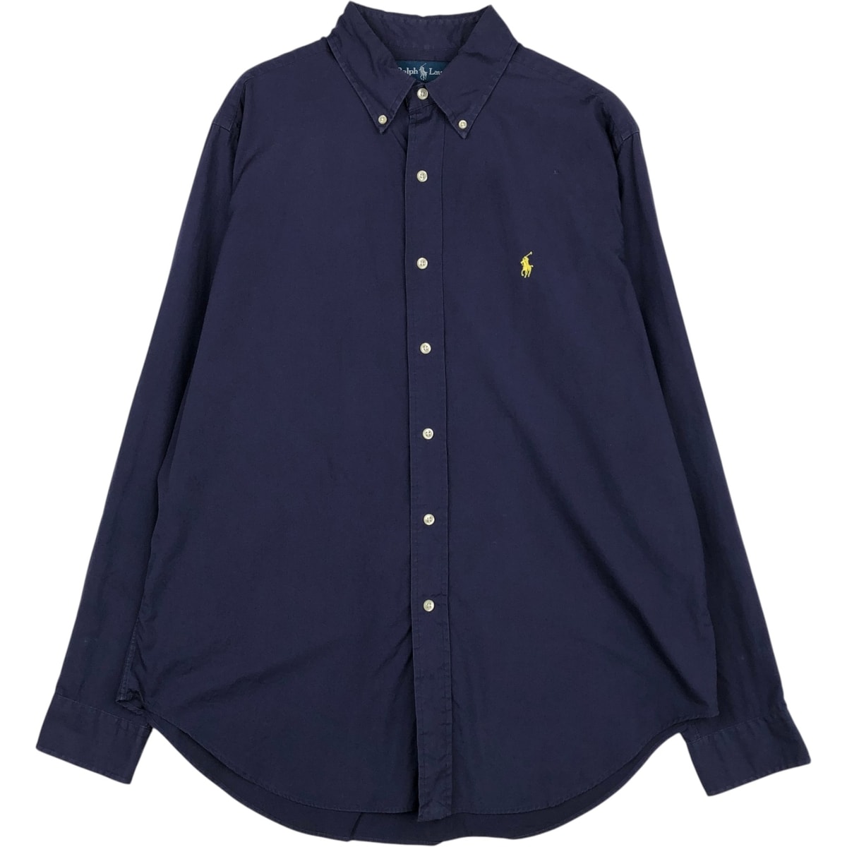 古着 ラルフローレン Ralph Lauren CLASSIC FIT 長袖 ボタンダウンシャツ メンズL相当/eaa634439