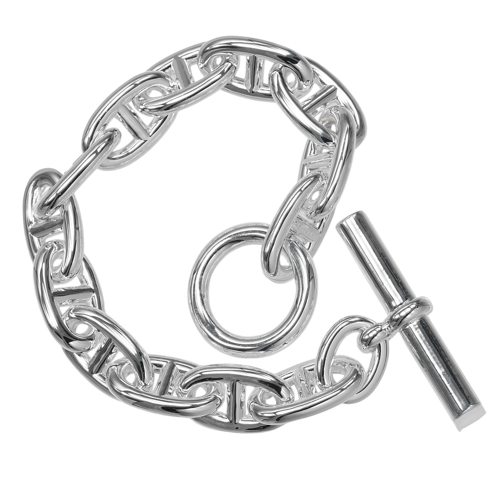 エルメス シェーヌダンクル TGM 13リンク レディースブレスレット