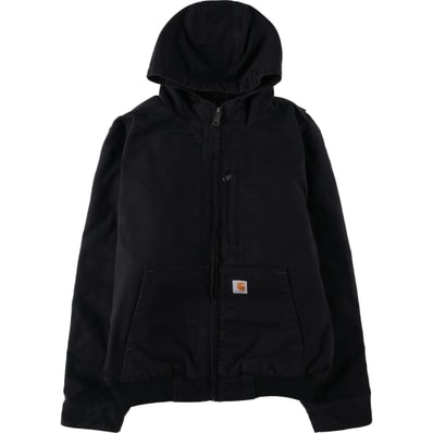 古着 カーハート Carhartt FULL SWING アクティブジャケット 中綿入り ダックフルジップパーカー メンズL相当/eaa636558