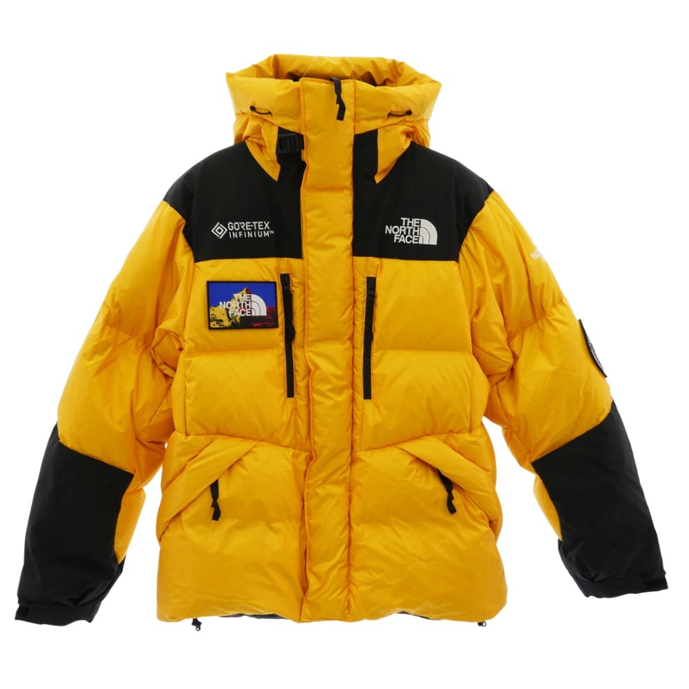 THE NORTH FACE ノースフェイス ダウンジャケット NF0A3MJB 7SE HIMALAYAN PARKA GTX ヒマラヤン パーカー GORE-TEX ゴアテックス ダウン ジャケット イエロー系 M【中古】