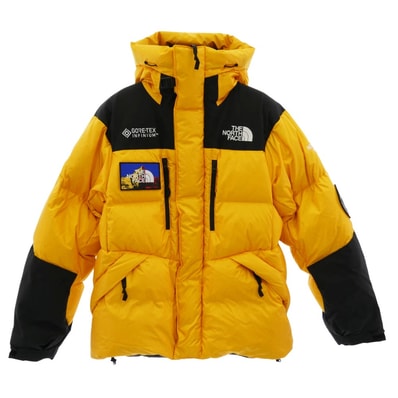 THE NORTH FACE ノースフェイス ダウンジャケット NF0A3MJB 7SE HIMALAYAN PARKA GTX ヒマラヤン パーカー GORE-TEX ゴアテックス ダウン ジャケット イエロー系 M【中古】