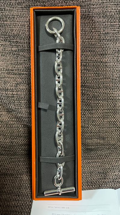Hermes Chaine D'ancre GM Bracelet "Silver"