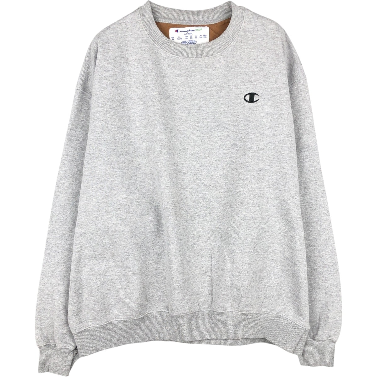 古着 チャンピオン Champion ECO ワンポイントロゴスウェットシャツ トレーナー メンズXL相当/eaa652181