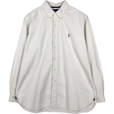 古着 ラルフローレン Ralph Lauren CLASSIC FIT 長袖 ボタンダウンシャツ メンズXL相当/eaa649236