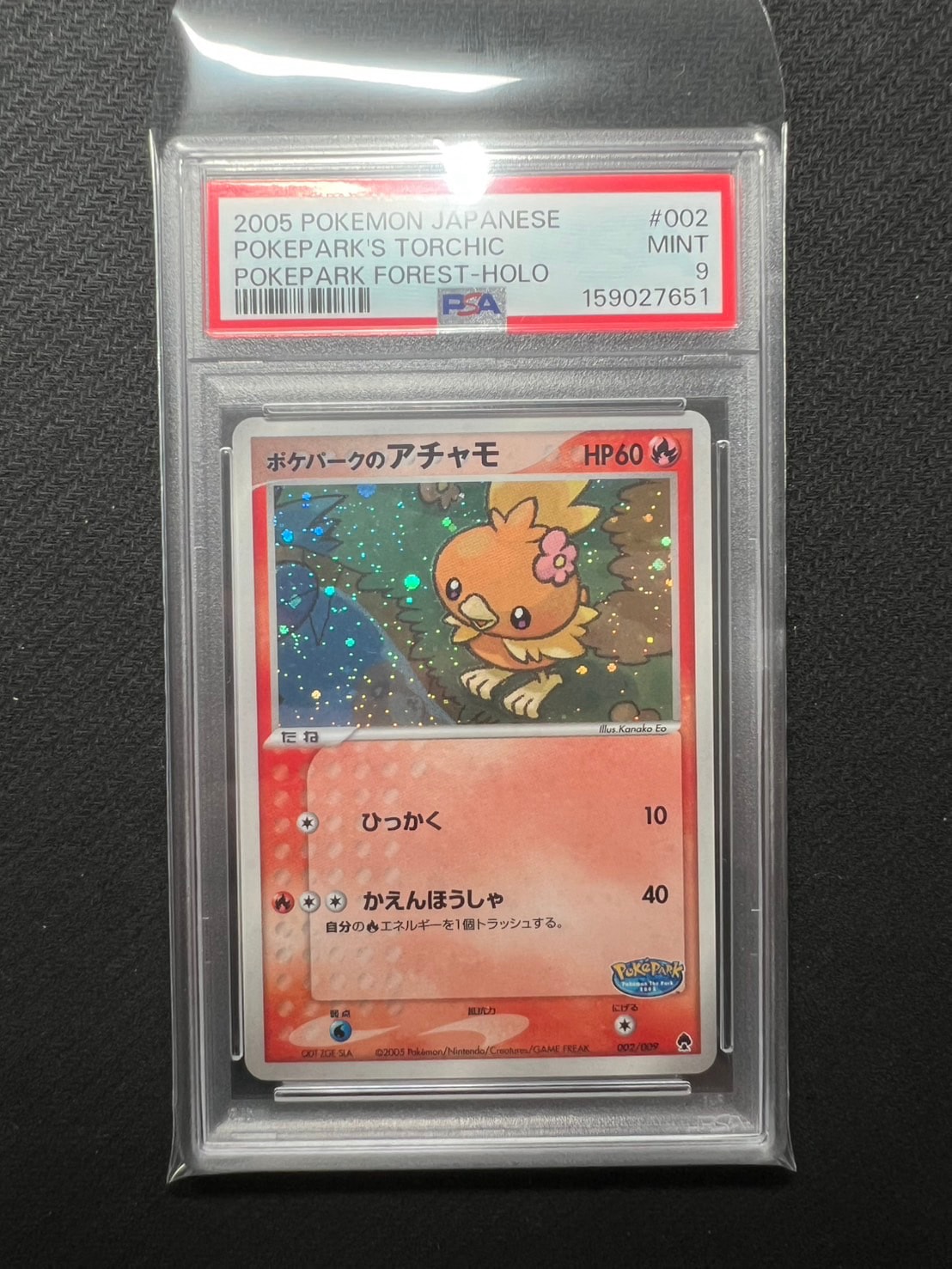 PSA10】ポケパークのアチャモ [PCG 002/009](ポケパークプレミアム