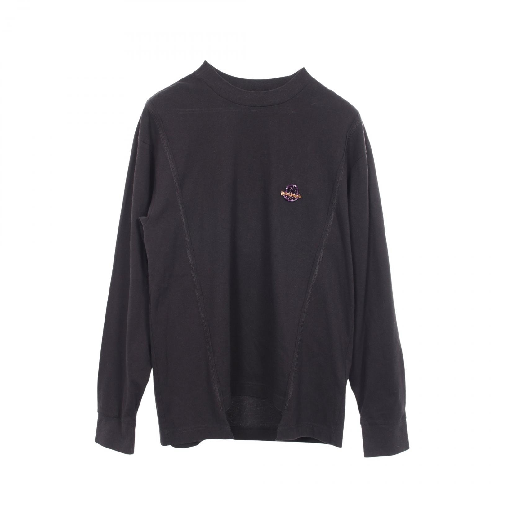 モンクレール MONCLER MONCLER GENIUS 8 PALM ANGELS 長袖Tシャツ 衣料品 トップス コットン メンズ ブラック系 / レッド系 【中古】