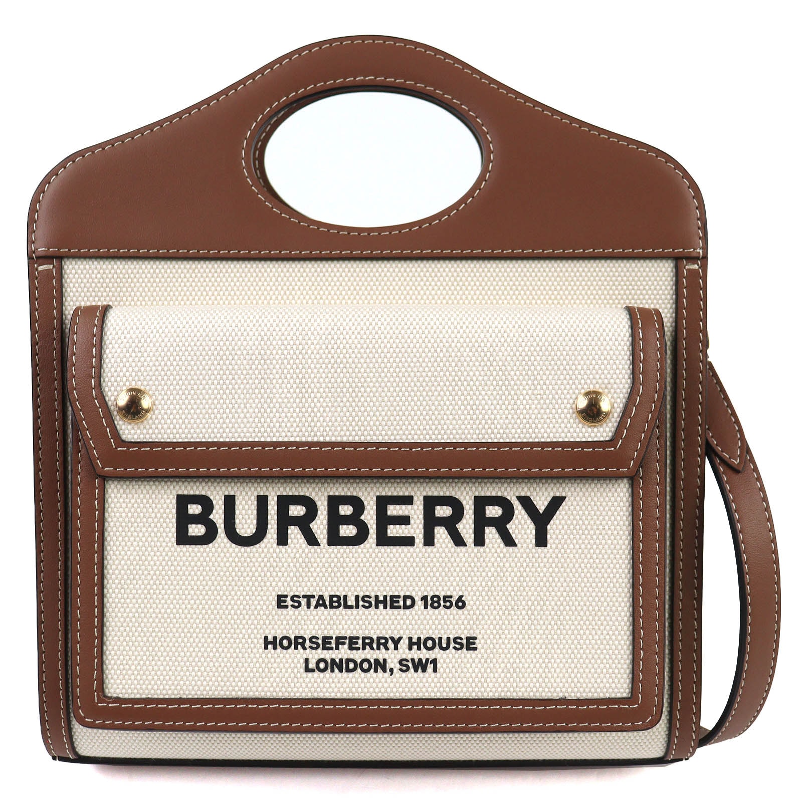 未使用品 バーバリー ショルダーバッグ ミニ ポケットバッグ 8039361