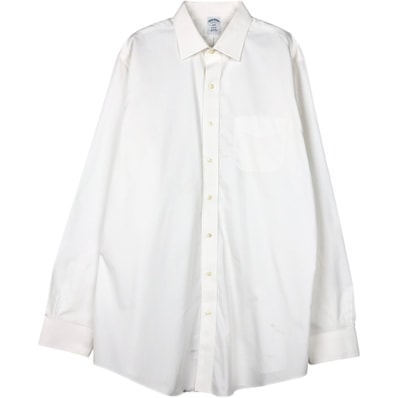 古着 ブルックスブラザーズ Brooks Brothers 1818 REGENT 長袖 コットンシャツ メンズXL相当/eaa666531