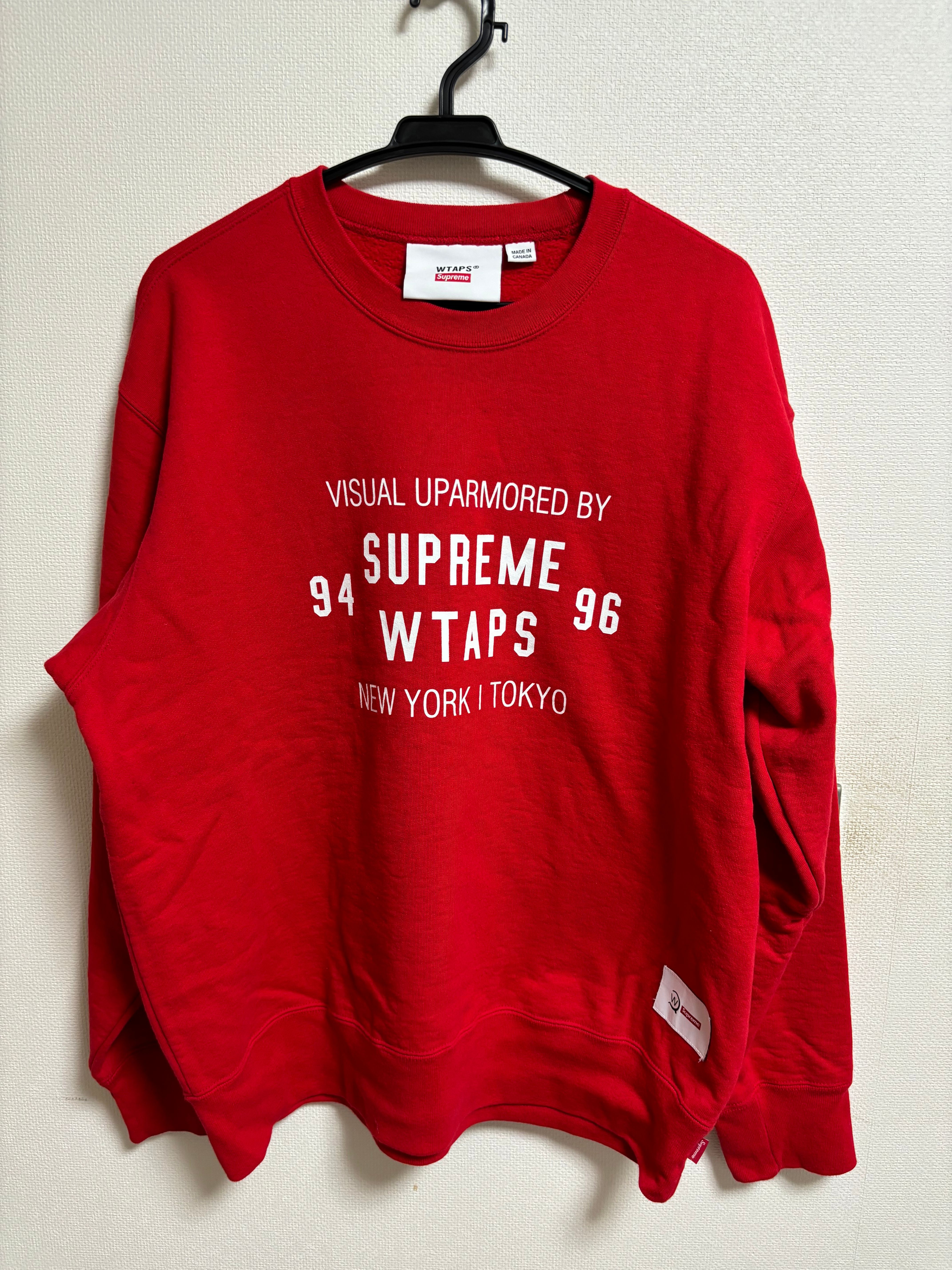 Supreme / WTAPS Crewneck "Red"