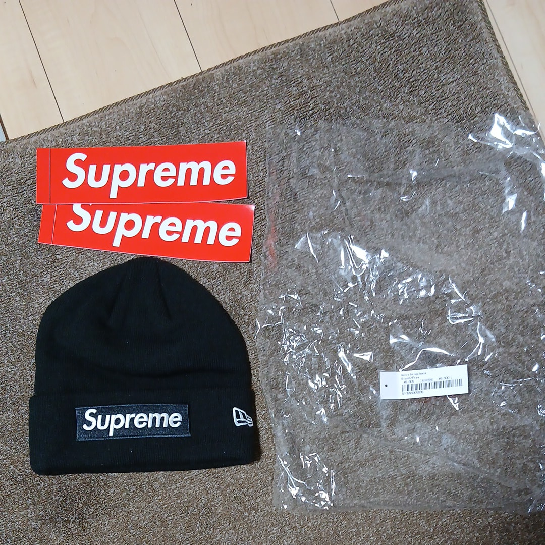 Supreme New Era Box Logo Beanie 