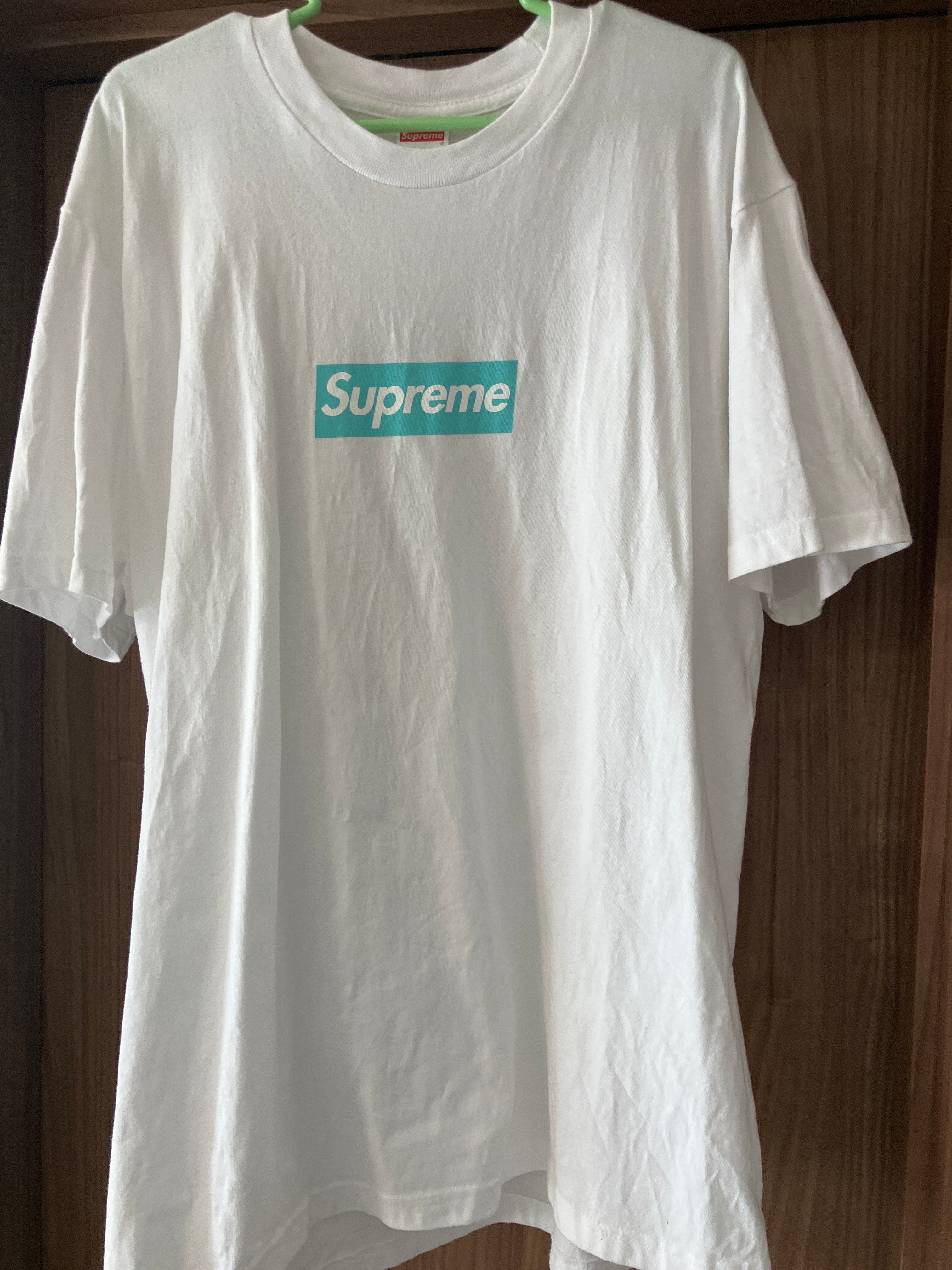 Supreme / Tiffany & Co. Box Logo Tee "White"